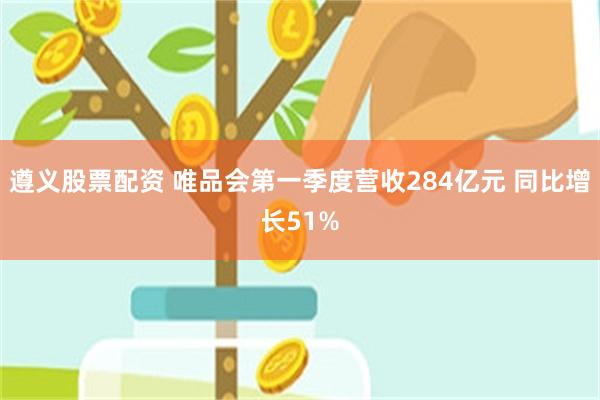 遵义股票配资 唯品会第一季度营收284亿元 同比增长51%