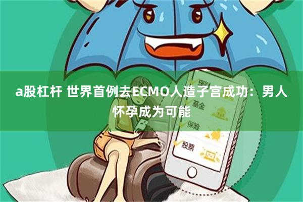 a股杠杆 世界首例去ECMO人造子宫成功：男人怀孕成为可能